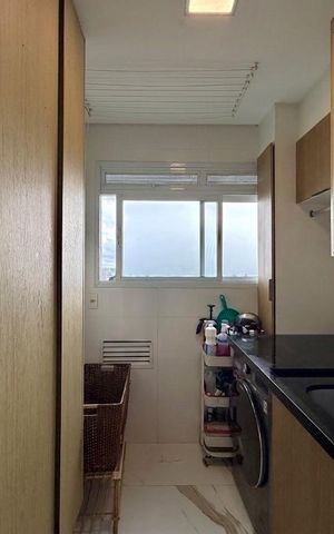 Apartamento à venda com 106m², 3 quartos e 2 vagas Apartamento à venda com 106m², 3 quartos e 2 vagasÁrea de Serviço
