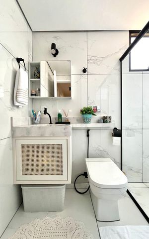 Apartamento para alugar com 70m², 2 quartos e 1 vaga Apartamento para alugar com 70m², 2 quartos e 1 vagaBanheiro