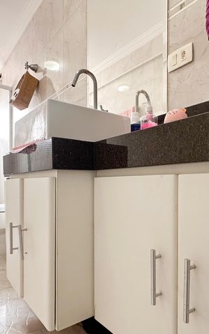 Apartamento para alugar com 100m², 3 quartos e 1 vaga Apartamento para alugar com 100m², 3 quartos e 1 vagaBanheiro Social
