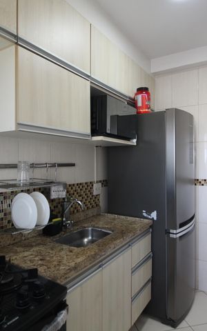 Apartamento à venda com 60m², 2 quartos e 1 vagaCozinha