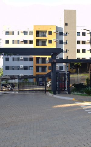 Apartamento para alugar com 58m², 2 quartos e 1 vagaFachada e portaria