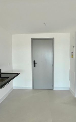 Studio à venda com 45m², 1 quarto e sem vaga