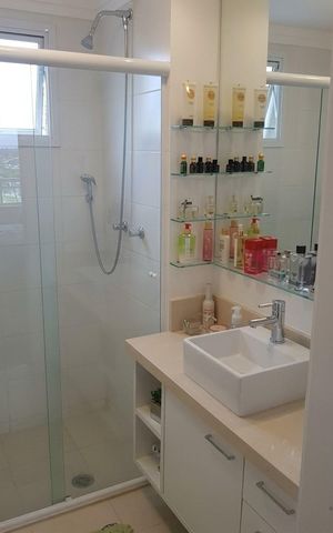 Apartamento à venda com 104m², 3 quartos e 2 vagas Apartamento à venda com 104m², 3 quartos e 2 vagasBanheiro