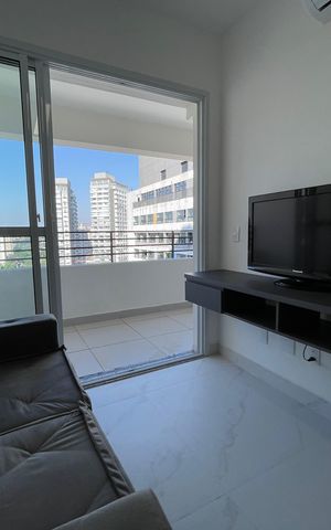 Apartamento para alugar com 33m², 1 quarto e 1 vaga Apartamento para alugar com 33m², 1 quarto e 1 vagaSala