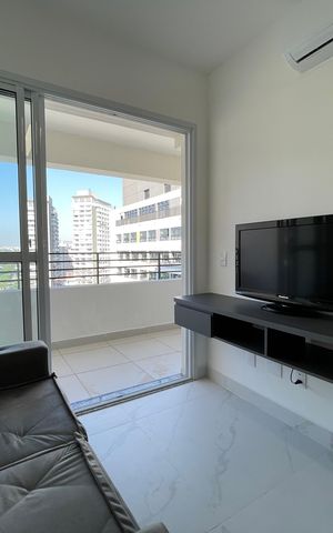 Apartamento para alugar com 33m², 1 quarto e 1 vaga Apartamento para alugar com 33m², 1 quarto e 1 vagaSala
