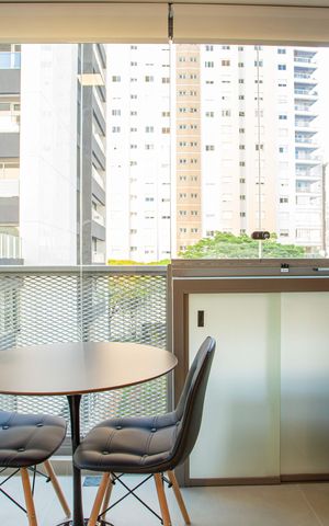 Apartamento para alugar com 24m², 1 quarto e sem vaga
