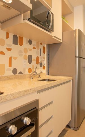 Apartamento para alugar com 24m², 1 quarto e sem vaga