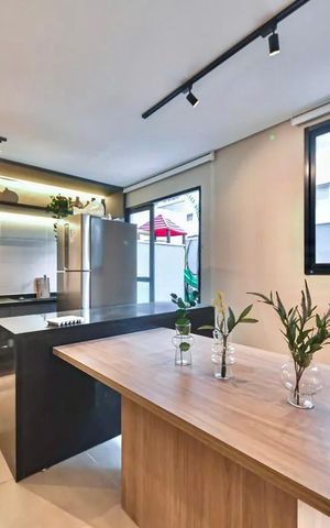 Apartamento para alugar com 27m², 1 quarto e sem vaga Apartamento para alugar com 27m², 1 quarto e sem vagaÁrea comum - Salão de festas