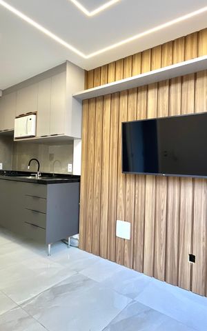 Apartamento para alugar com 27m², 1 quarto e sem vaga Apartamento para alugar com 27m², 1 quarto e sem vagaSala
