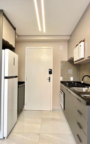 Apartamento para alugar com 27m², 1 quarto e sem vaga Apartamento para alugar com 27m², 1 quarto e sem vagaCozinha