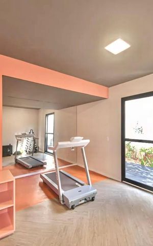 Apartamento para alugar com 27m², 1 quarto e sem vaga Apartamento para alugar com 27m², 1 quarto e sem vagaÁrea comum - Academia