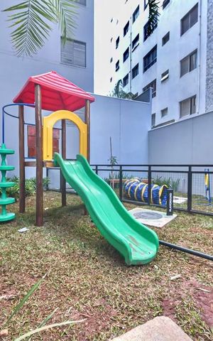 Apartamento para alugar com 27m², 1 quarto e sem vaga Apartamento para alugar com 27m², 1 quarto e sem vagaÁrea comum - Playground