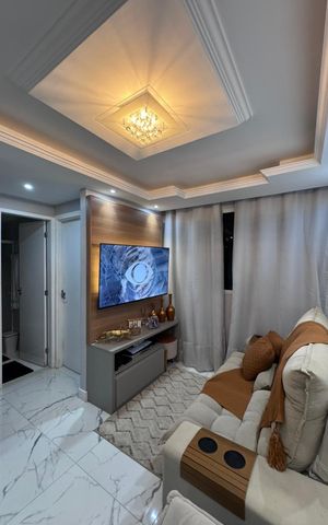 Apartamento à venda com 45m², 2 quartos e 1 vaga Apartamento à venda com 45m², 2 quartos e 1 vagaSala