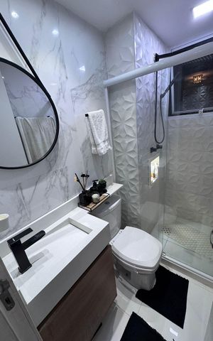 Apartamento à venda com 45m², 2 quartos e 1 vaga Apartamento à venda com 45m², 2 quartos e 1 vagaBanheiro