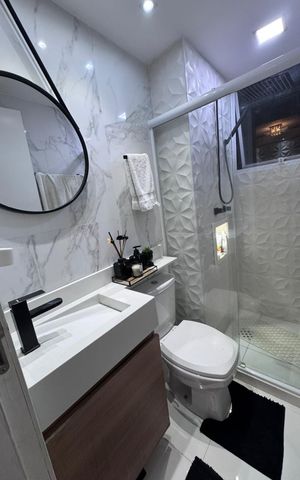 Apartamento à venda com 45m², 2 quartos e 1 vaga Apartamento à venda com 45m², 2 quartos e 1 vagaBanheiro
