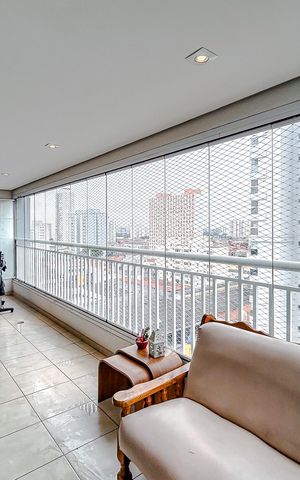 Apartamento à venda com 127m², 4 quartos e 2 vagasVaranda da Sala