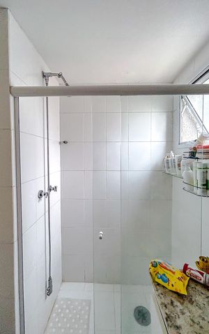 Apartamento à venda com 127m², 4 quartos e 2 vagasBanheiro da Suíte 2