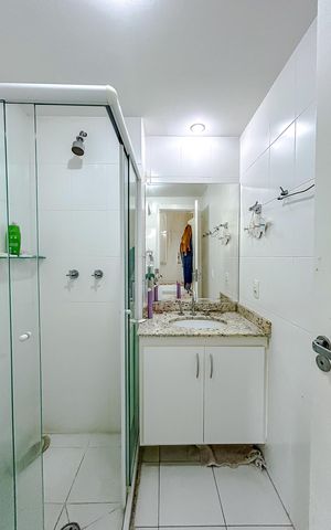 Apartamento à venda com 127m², 4 quartos e 2 vagasBanheiro da Suíte 1