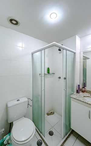 Apartamento à venda com 127m², 4 quartos e 2 vagasBanheiro da Suíte 1