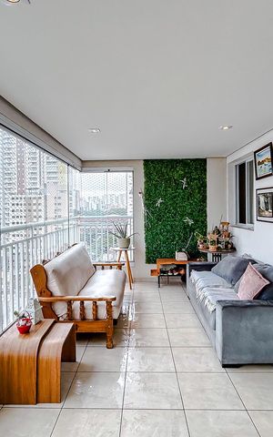 Apartamento à venda com 127m², 4 quartos e 2 vagasVaranda da Sala
