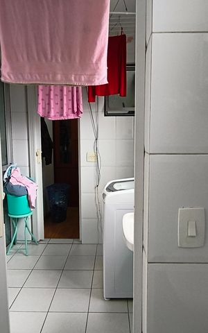 Studio à venda com 86m², 3 quartos e 2 vagas Studio à venda com 86m², 3 quartos e 2 vagasBanheiro de serviço