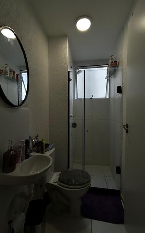 Apartamento para alugar com 69m², 2 quartos e 1 vaga Apartamento para alugar com 69m², 2 quartos e 1 vagaBanheiro