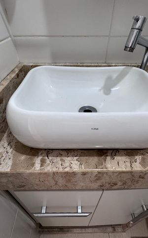 Apartamento à venda com 53m², 3 quartos e 1 vaga Apartamento à venda com 53m², 3 quartos e 1 vagaBanheiro Social