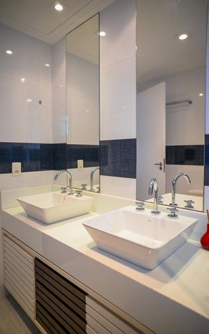 Apartamento à venda com 124m², 3 quartos e 2 vagas Apartamento à venda com 124m², 3 quartos e 2 vagasBanheiro Quarto 2 - Suite