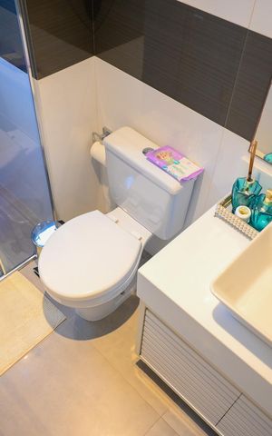 Apartamento à venda com 124m², 3 quartos e 2 vagas Apartamento à venda com 124m², 3 quartos e 2 vagasBanheiro Quarto 3 - Suite