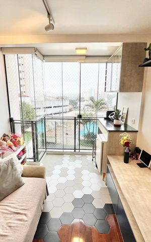 Apartamento à venda com 90m², 3 quartos e 1 vaga Apartamento à venda com 90m², 3 quartos e 1 vagaSala