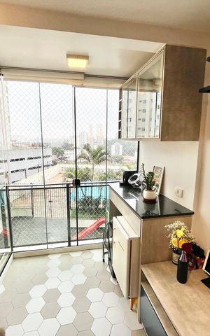 Apartamento à venda com 90m², 3 quartos e 1 vaga Apartamento à venda com 90m², 3 quartos e 1 vagaSala