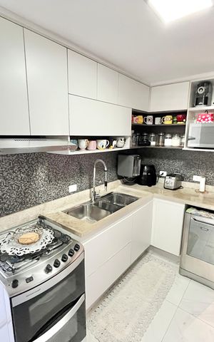 Apartamento à venda com 90m², 3 quartos e 1 vaga Apartamento à venda com 90m², 3 quartos e 1 vagaCozinha