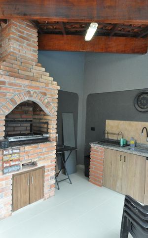 Casa de condomínio à venda com 314m², 4 quartos e 3 vagasChurrasqueira