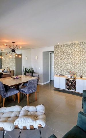 Apartamento para alugar com 133m², 2 quartos e 2 vagasSala