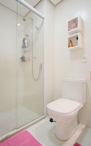 Apartamento à venda com 107m², 3 quartos e 2 vagasBanheiro Social