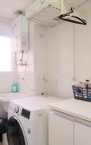 Apartamento à venda com 107m², 3 quartos e 2 vagasÁrea de Serviço