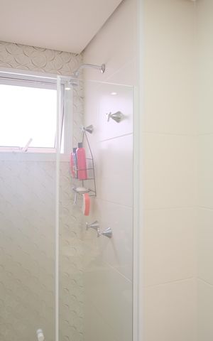 Apartamento à venda com 107m², 3 quartos e 2 vagasBanheiro da Suíte