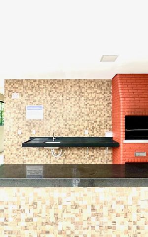 Apartamento para alugar com 38m², 2 quartos e 1 vaga Apartamento para alugar com 38m², 2 quartos e 1 vagaÁrea comum - Churrasqueira
