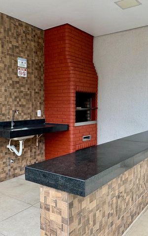 Apartamento para alugar com 38m², 2 quartos e 1 vaga Apartamento para alugar com 38m², 2 quartos e 1 vagaÁrea comum - Churrasqueira
