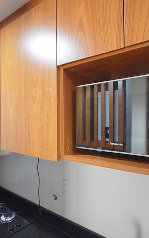 Studio para alugar com 45m², 1 quarto e 1 vagaCozinha micro ondas
