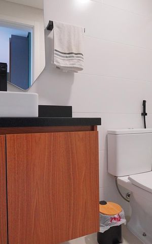 Studio para alugar com 45m², 1 quarto e 1 vagaBanheiro