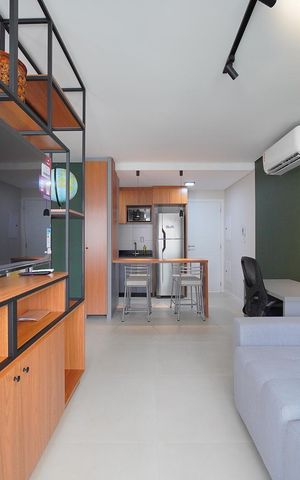Studio para alugar com 45m², 1 quarto e 1 vagaSala