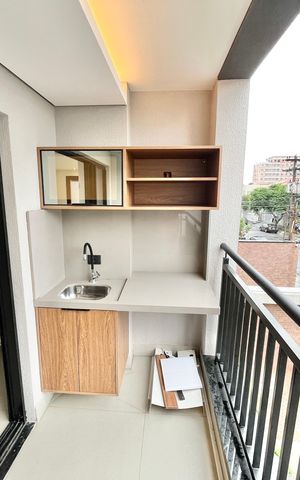 Apartamento para alugar com 63m², 1 quarto e 1 vaga Apartamento para alugar com 63m², 1 quarto e 1 vagaVaranda da Sala