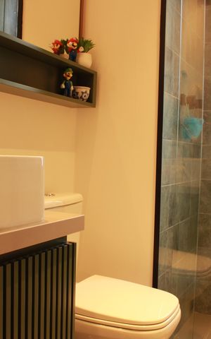 Apartamento à venda com 50m², 2 quartos e 2 vagasBanheiro
