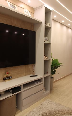Casa de condomínio à venda com 135m², 3 quartos e 3 vagasSala