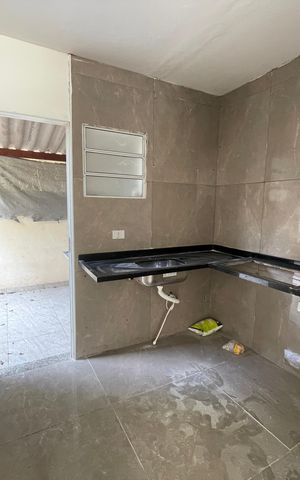 Casa de condomínio para alugar com 61m², 2 quartos e 2 vagasCozinha