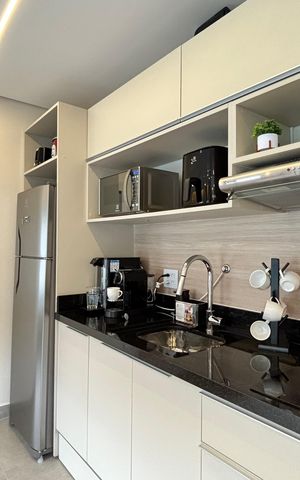 Studio à venda com 35m², 1 quarto e sem vagaStudio