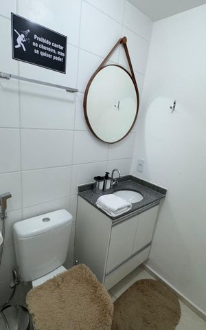 Apartamento para alugar com 50m², 2 quartos e 1 vaga Apartamento para alugar com 50m², 2 quartos e 1 vagaBanheiro