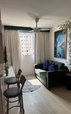 Apartamento para alugar com 50m², 2 quartos e 1 vaga Apartamento para alugar com 50m², 2 quartos e 1 vagaSala