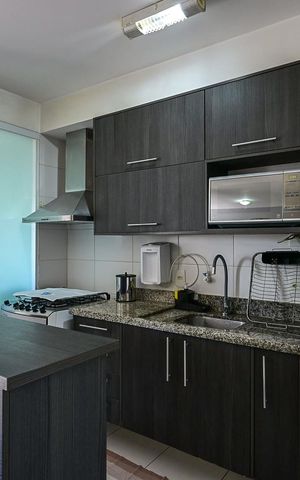 Apartamento à venda com 64m², 2 quartos e 1 vagaCozinha